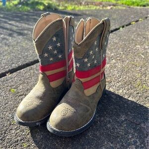 Toddler Roper Star and Stripe Cowboy Boots
